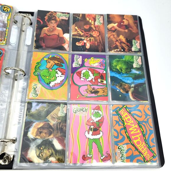 How the Grinch Stole Christmas First Edition 3 Ring Binder Album 98 Cards - Picture 9 of 16
